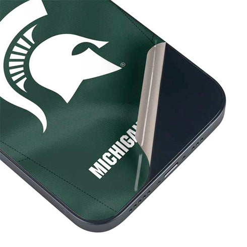 Michigan State University Green Jersey iPhone 14 Plus Skin